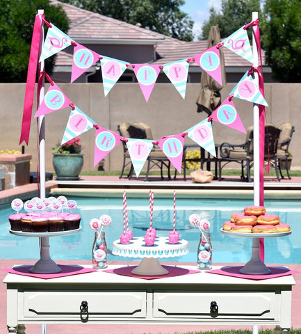 Flamingo party decoration