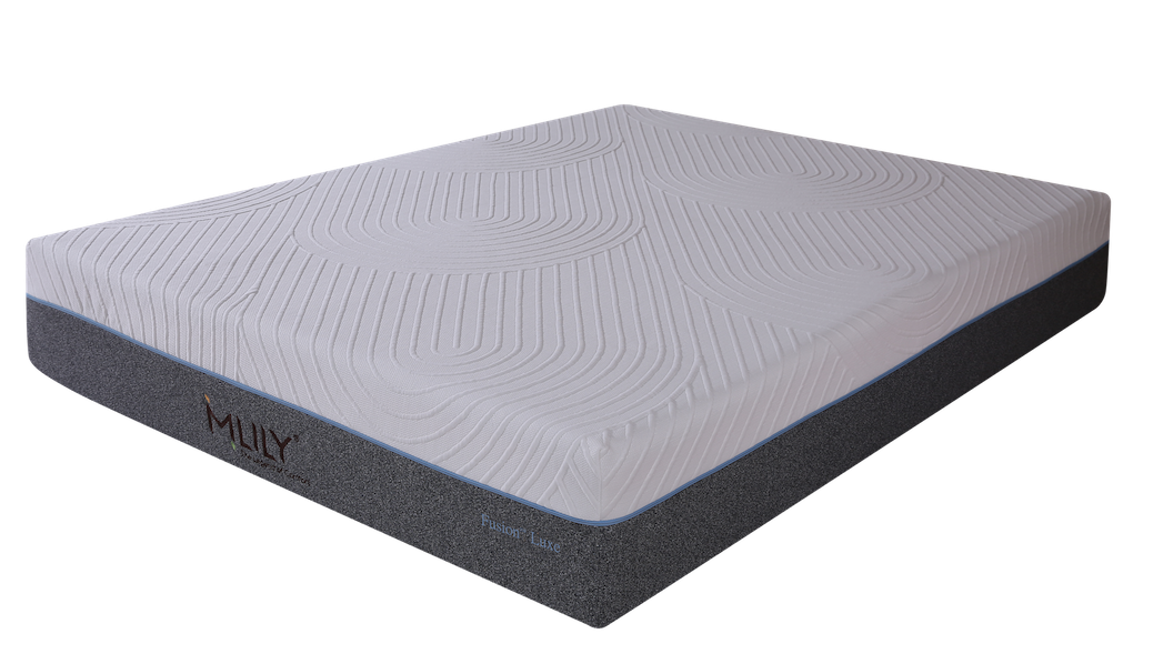 fusion lux active cooling hybrid king mattress