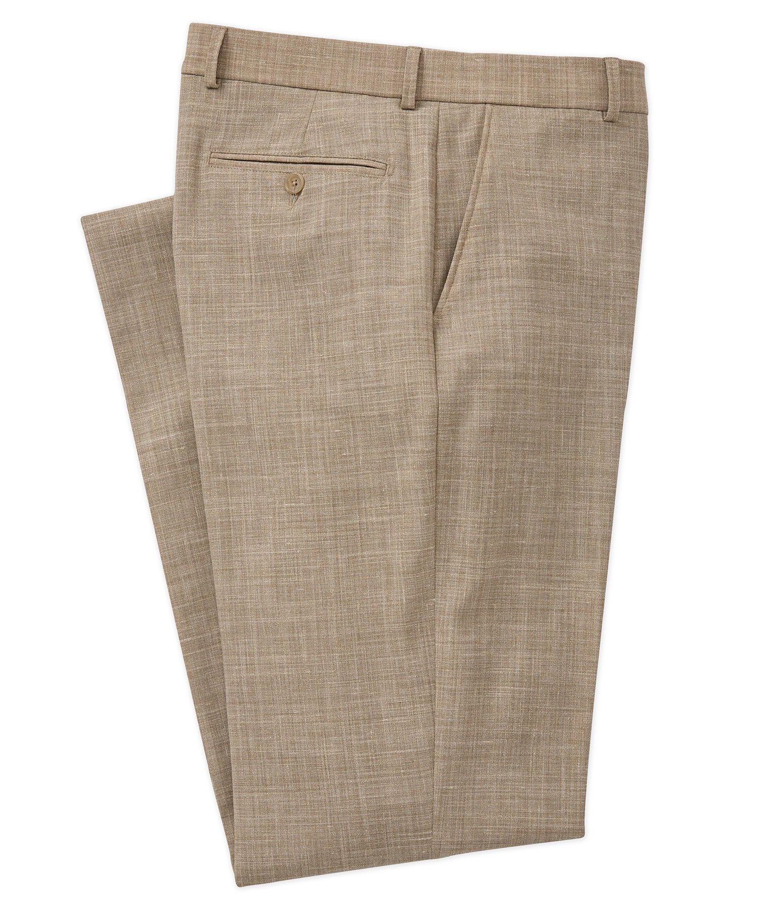 Wool Stretch Blend 5-Pocket Pant - Williams & Kent