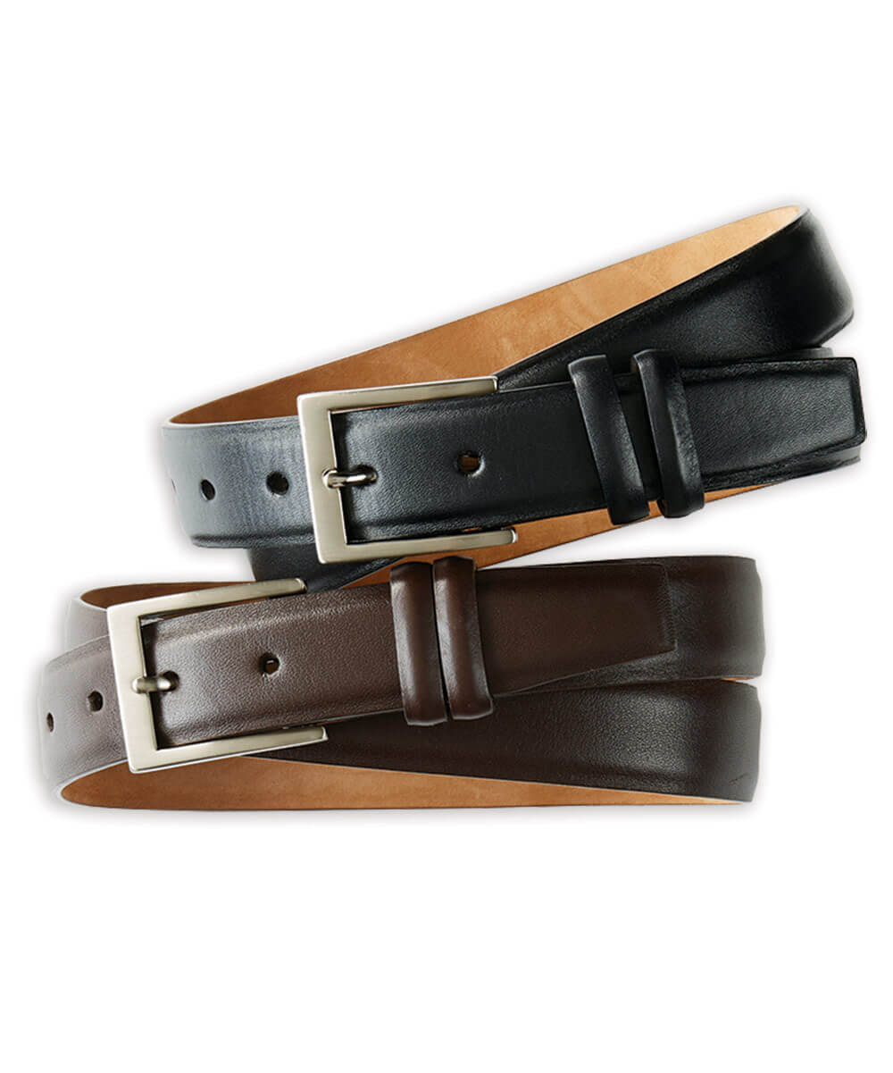 Craft Natural Leather Wide Belt, 1.75 Handmade American Thick Belt