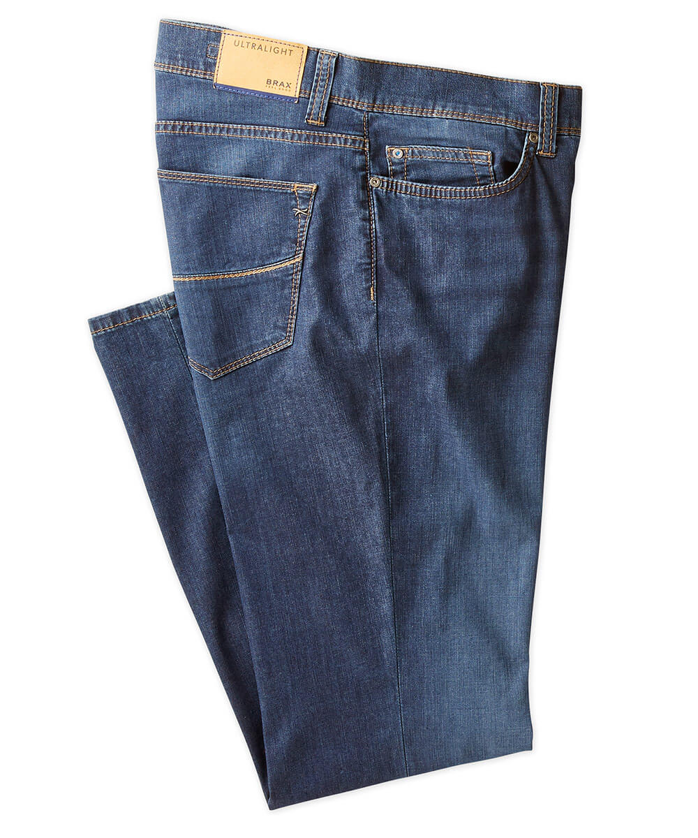 Mens 5 Pocket Knit Denim Pants With Elastic Waist And Leg Band at Rs  1799/piece, Jeans in Mumbai