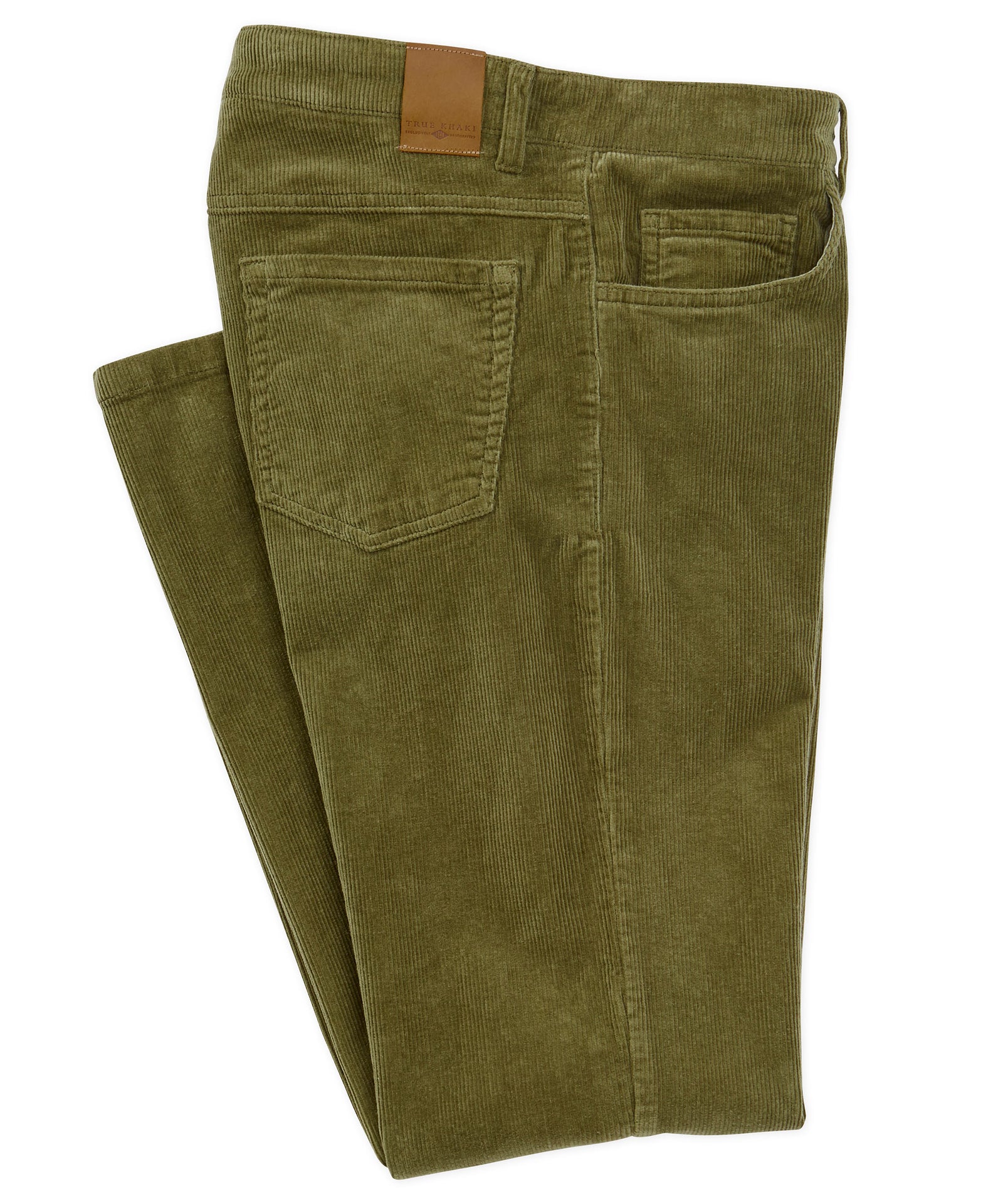 Wool Stretch Blend 5-Pocket Pant - Williams & Kent