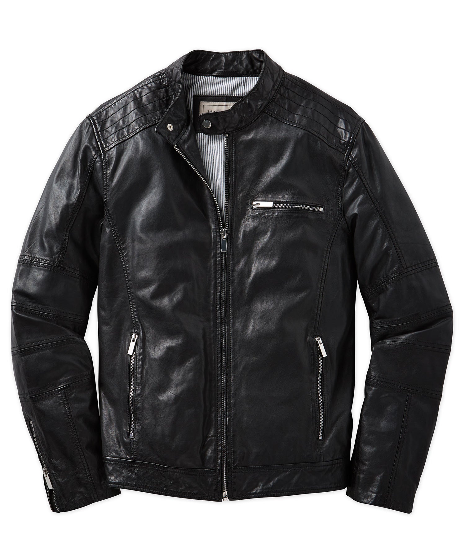 Brooklyn Lambskin Leather Jacket - Williams & Kent