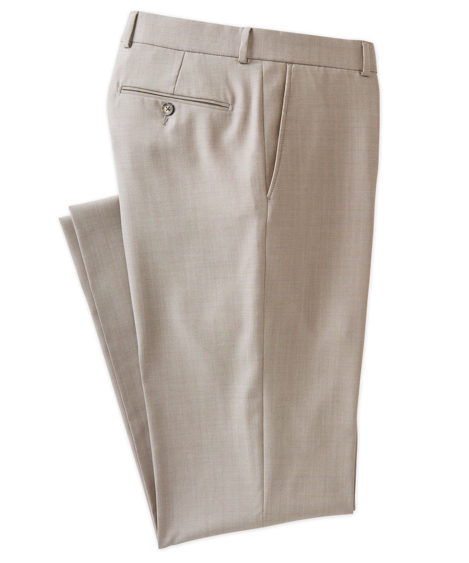 Windowpane Cotton-Linen Trouser - Williams & Kent