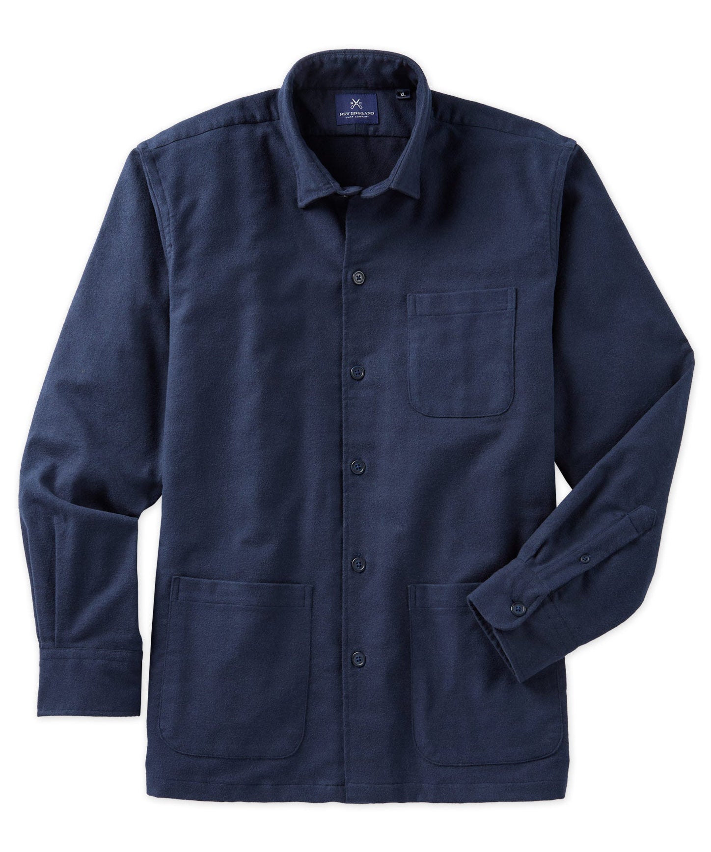 Sueded Moleskin Wye Shirt Jacket - Williams & Kent