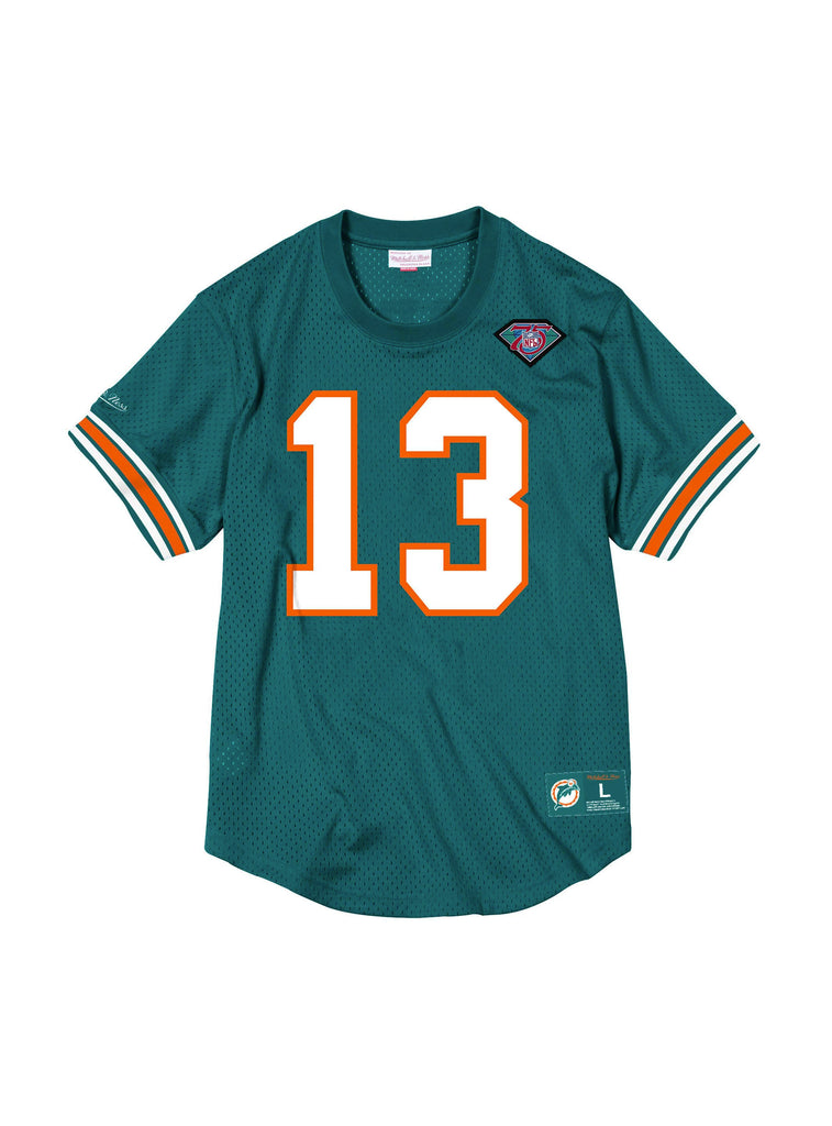 Mitchell Ness DAN MARINO Miami DOLPHINS 75th Anniversary Throwback