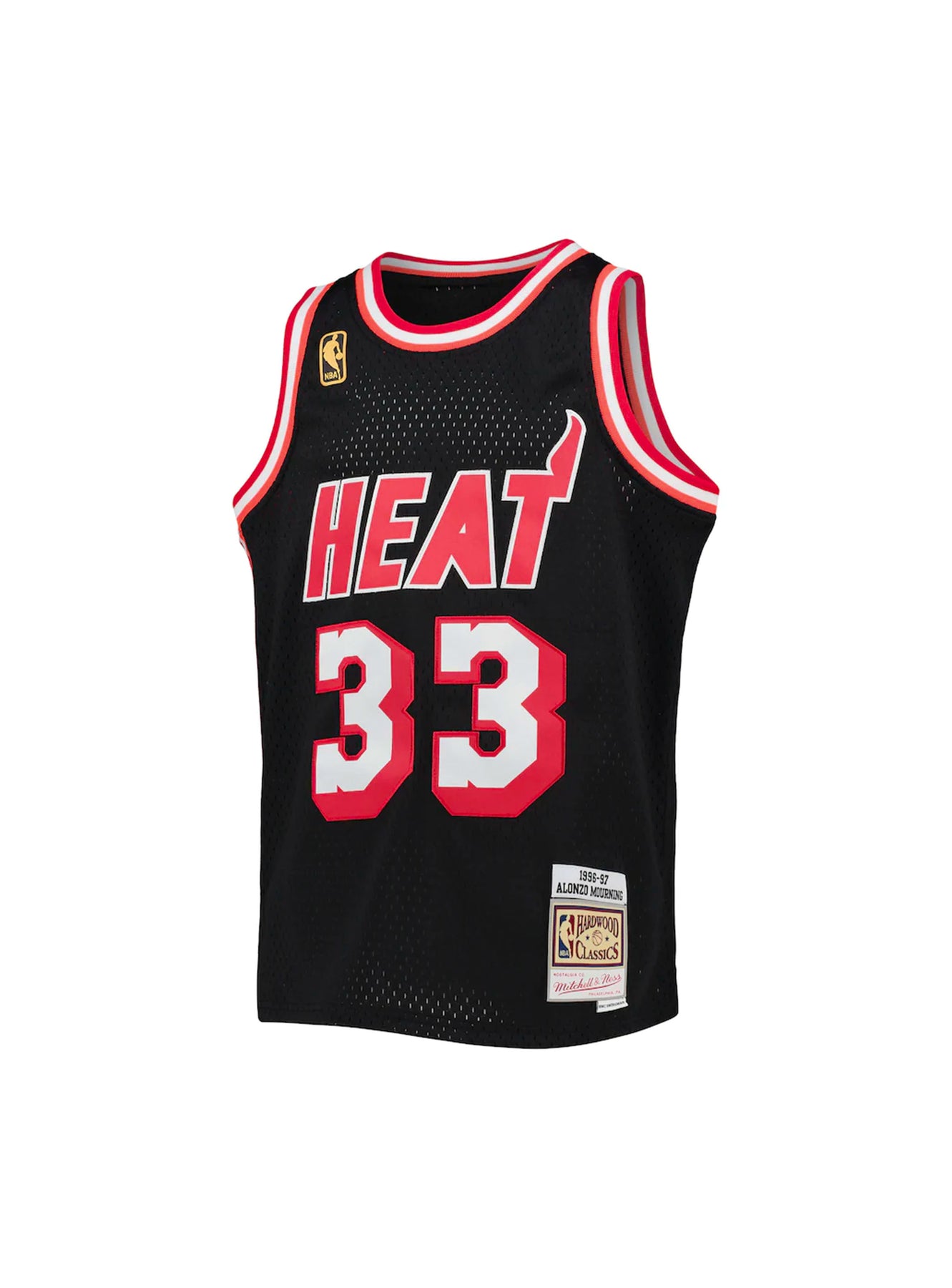 Mitchell & Ness Swingman Alonzo Mourning Miami Heat 1996-97 Jersey