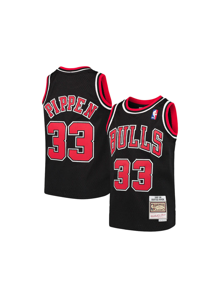 Lids Scottie Pippen Chicago Bulls Mitchell & Ness Youth Hardwood Classics  Swingman Throwback Jersey - Black