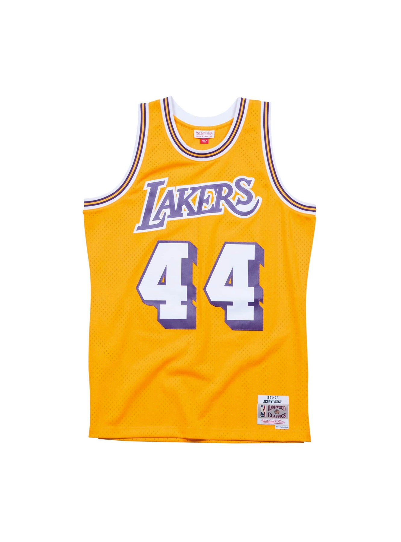 JERRY WEST  Los Angeles Lakers 1960's Throwback NBA Basketball Jersey