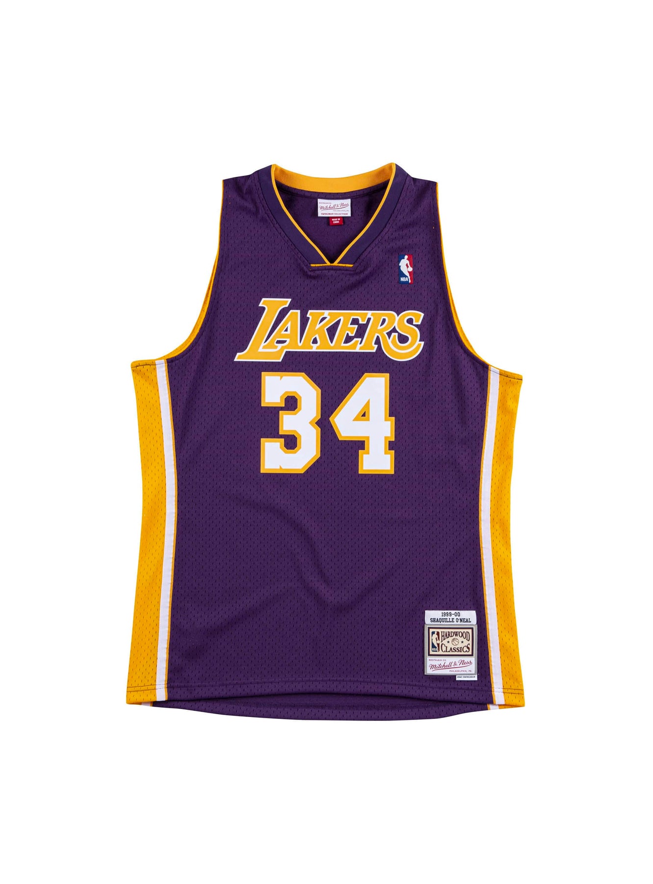 Wilt Chamberlain Los Angeles Lakers Mitchell & Ness Hardwood Classics  Swingman Jersey - Purple