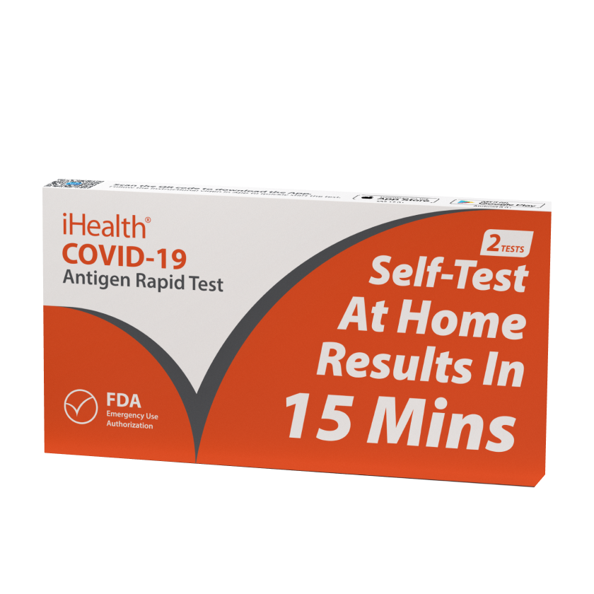iHealth COVID-19 Antigen Rapid Test 2 tests/pack