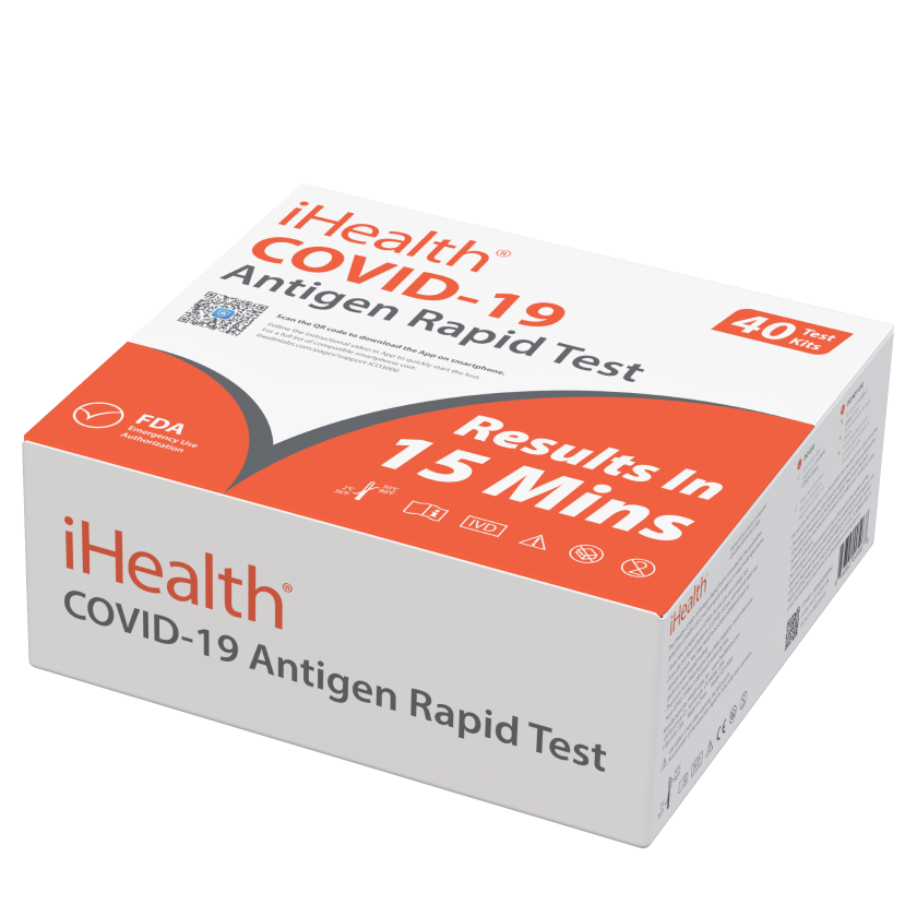 iHealth COVID-19 Antigen Rapid Test 40 tests/pack