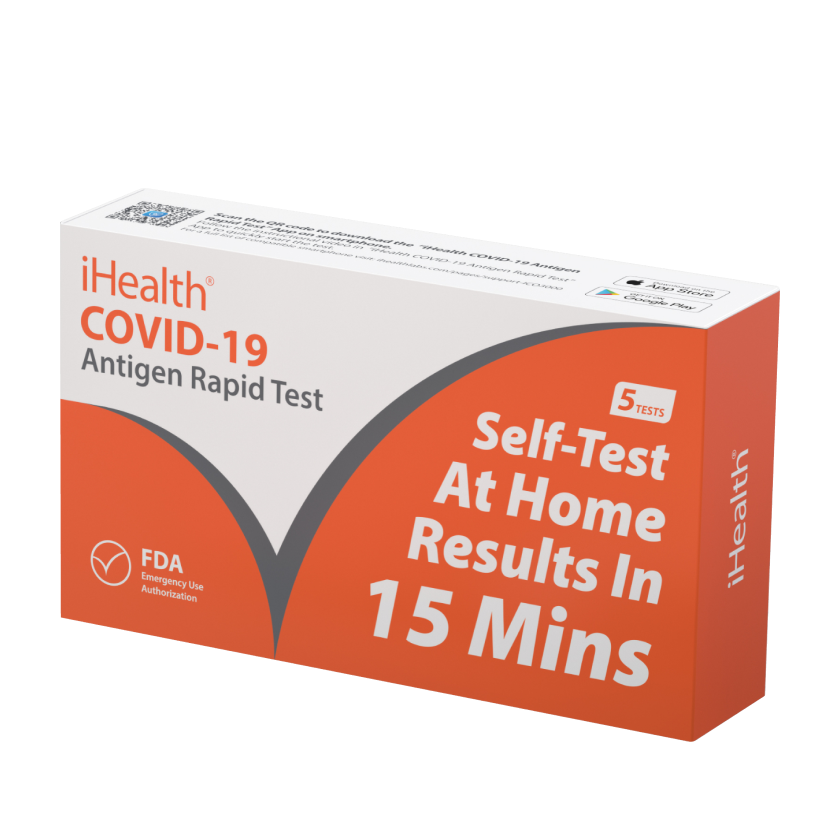 iHealth COVID-19 Antigen Rapid Test 5 tests/pack