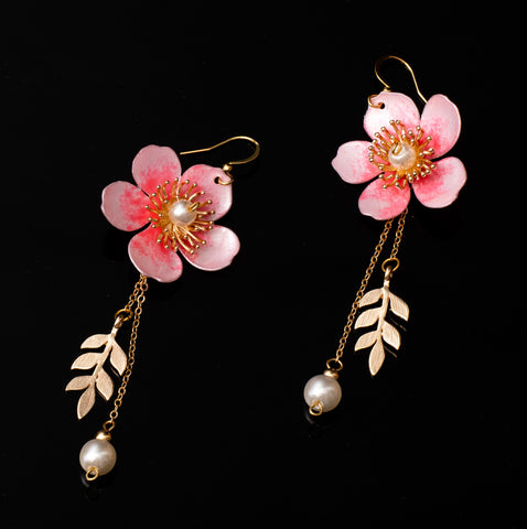 Sakura Spring Drop Earrings