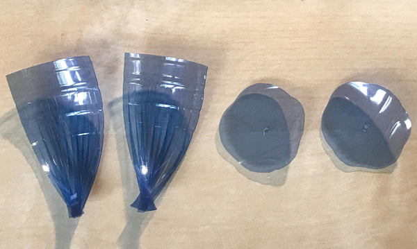 plastic bottle jellyfish earrings diy cutting