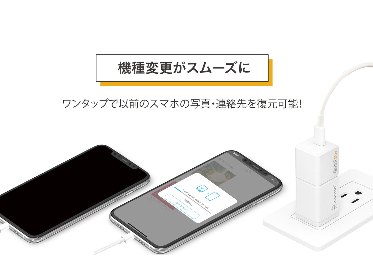 maktar MKPQC-RG(ローズゴールド) iOS Qubii Duo USB Type C