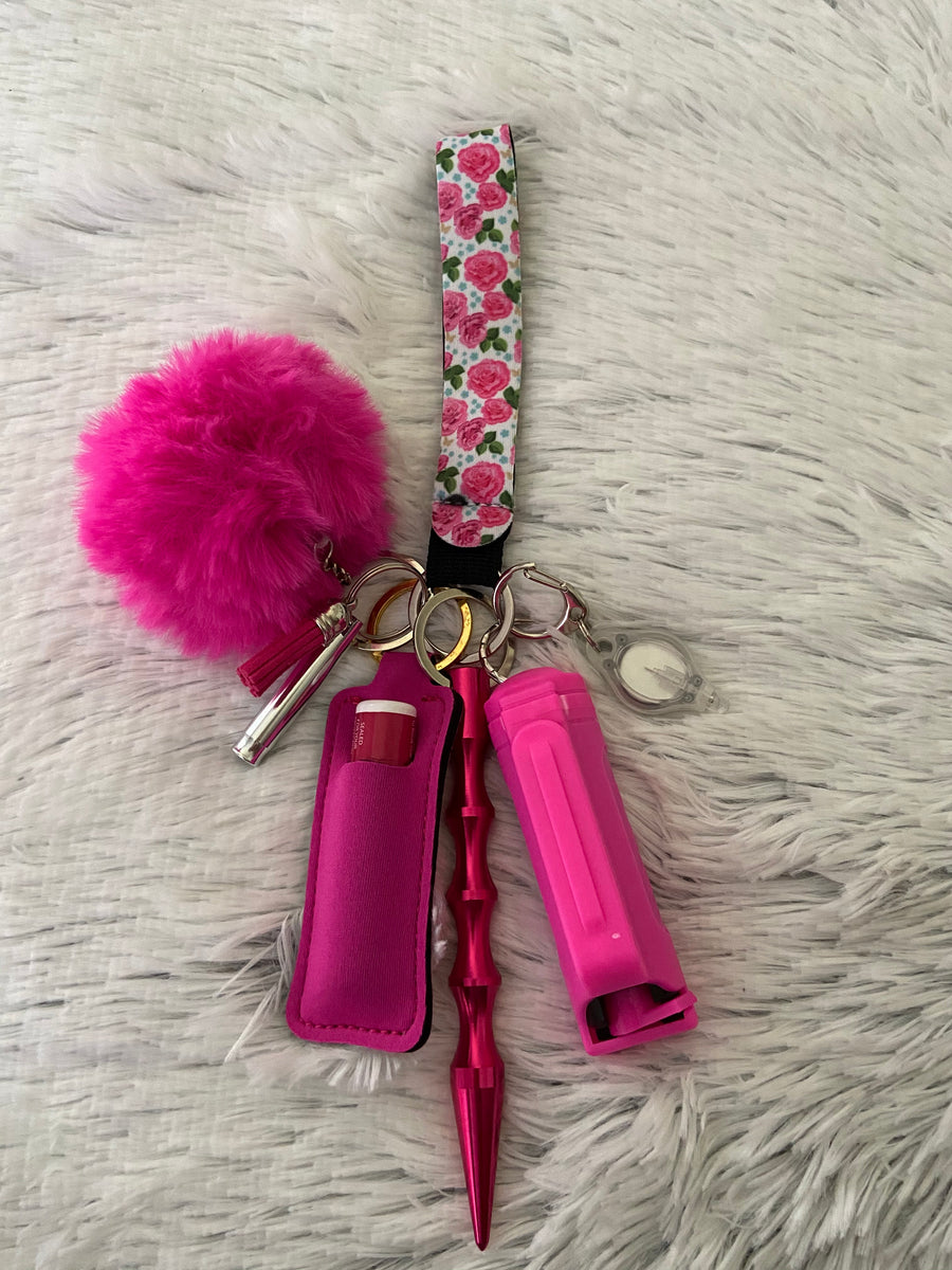 Niuta Self Defense Keychain Suitable For All Kinds Of People 2 Pack Purple Sports Souvenirs Qdvc Fan Shop
