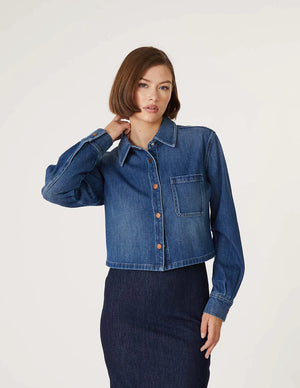 Bryce Denim Shirt-Jacket - Time Out Clothing