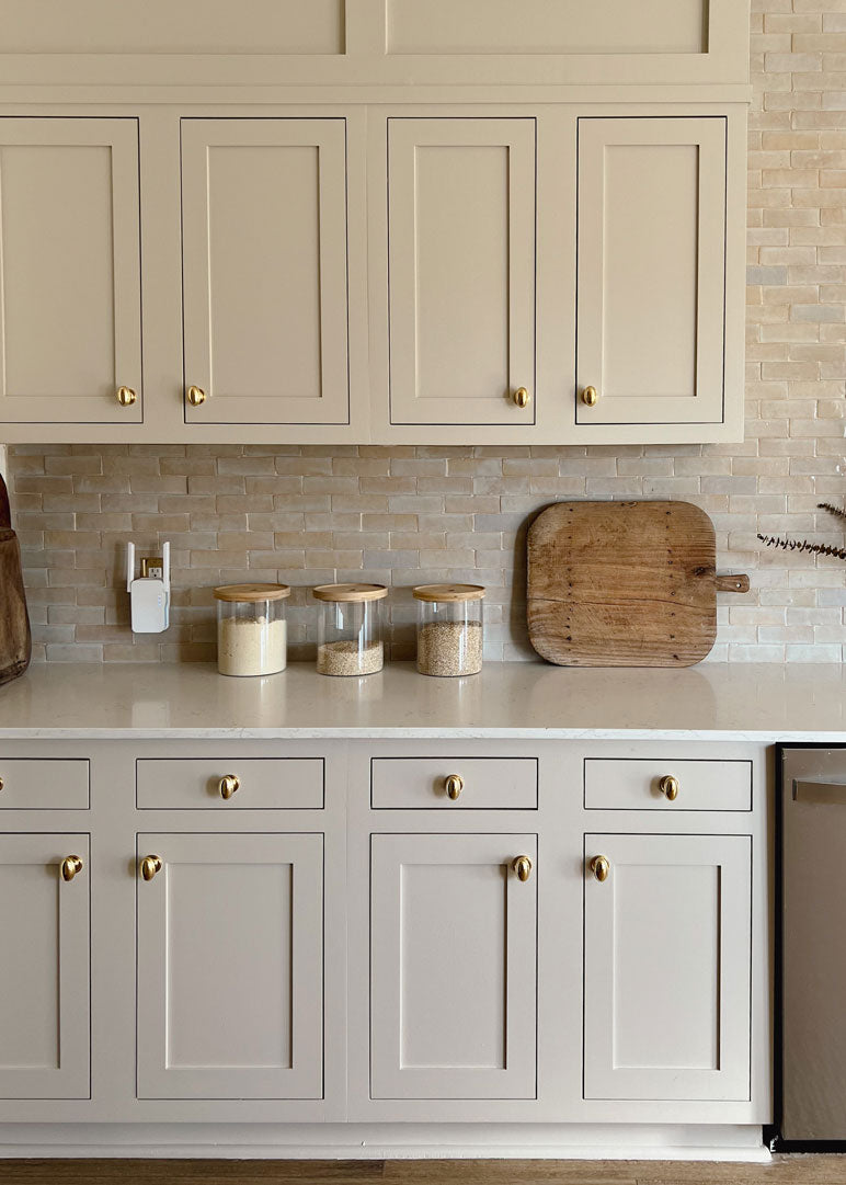 unlacquered brass cabinet hardware style meets home white kitchen nostalgic warehouse