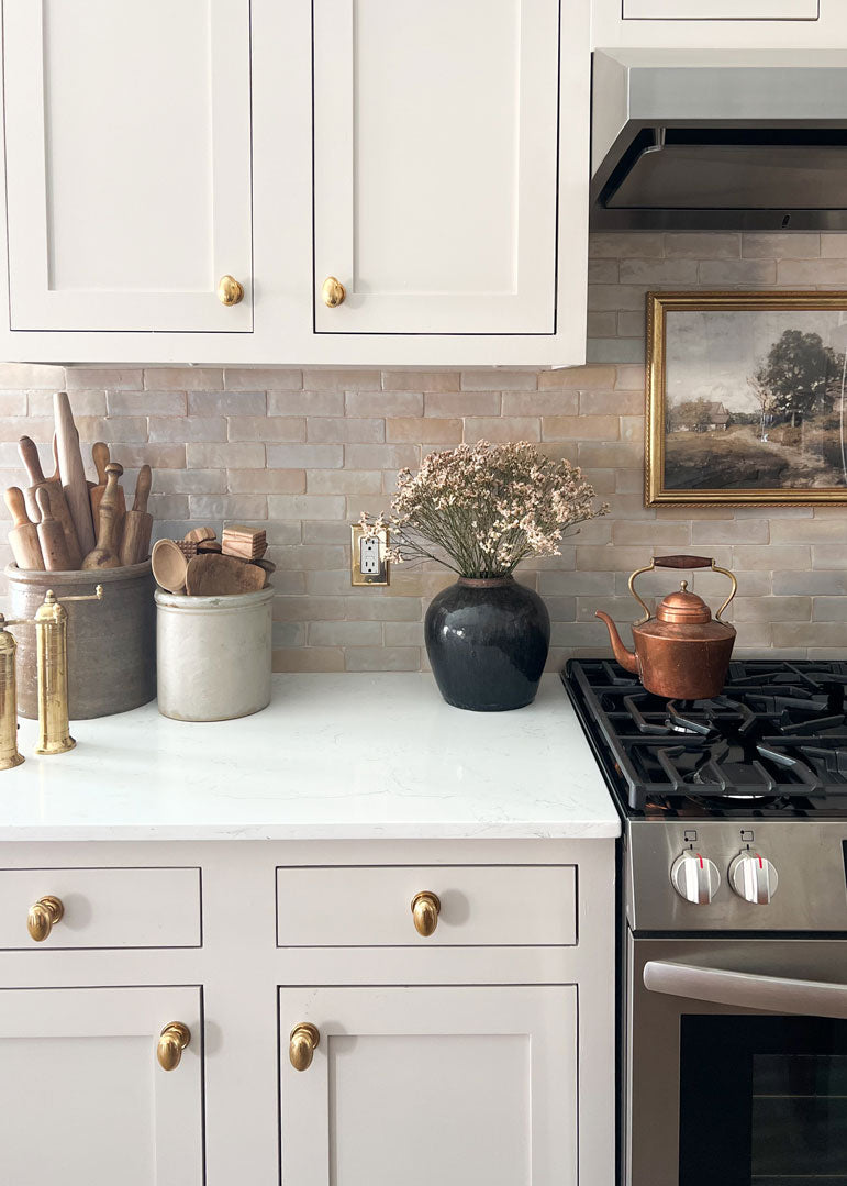 unlacquered brass cabinet hardware style meets home white kitchen nostalgic warehouse