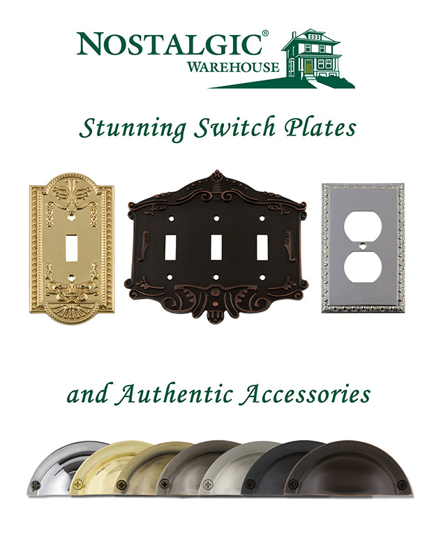 Nostalgic Warehouse Brass Switch Plates, Outlet Covers and Acccessories Brochure