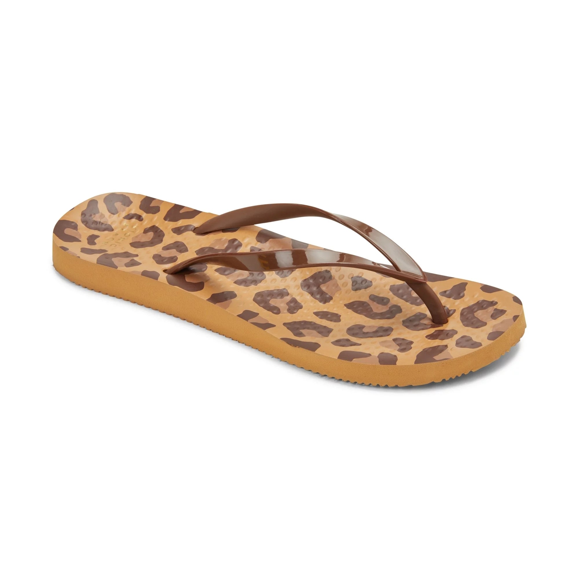 vionic leopard flip flop