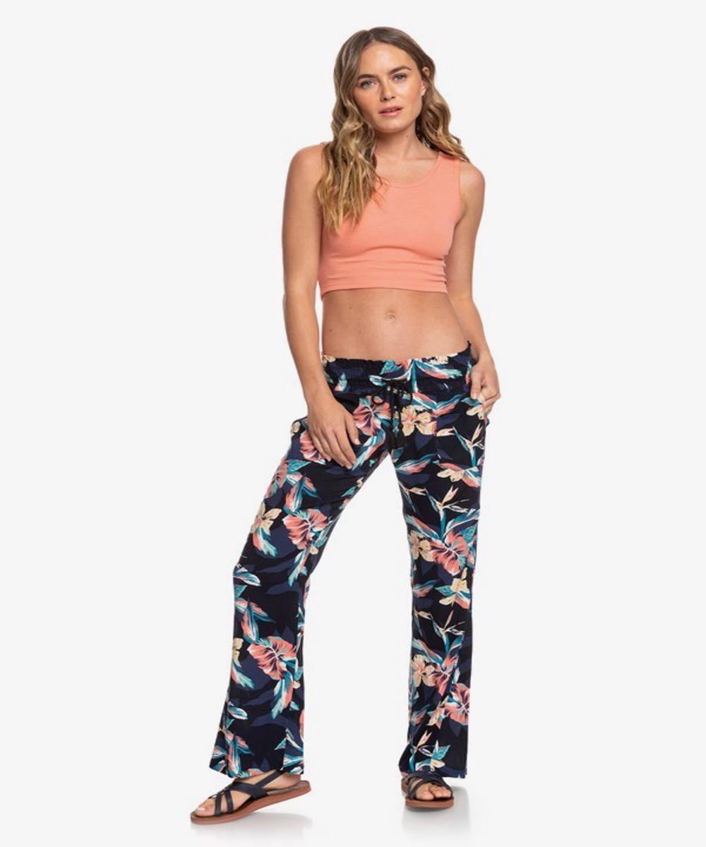 Roxy Womens Oceanside Flared Beach Pants