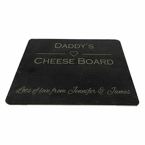 Personalised Daddy's Cheese Board