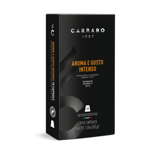stressende Skælde ud kasket Carraro Puro Arabica Nespresso Capsules, 10 Pods – Authentic Italian Market  Online - Gusto Grocery
