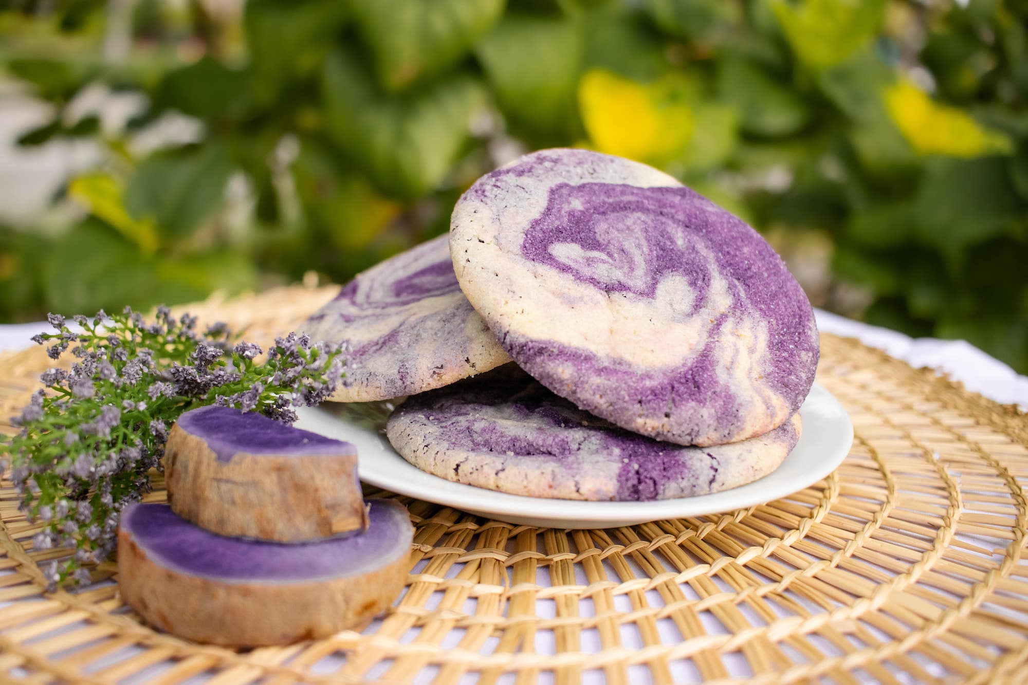 Ube Swirl Cookie