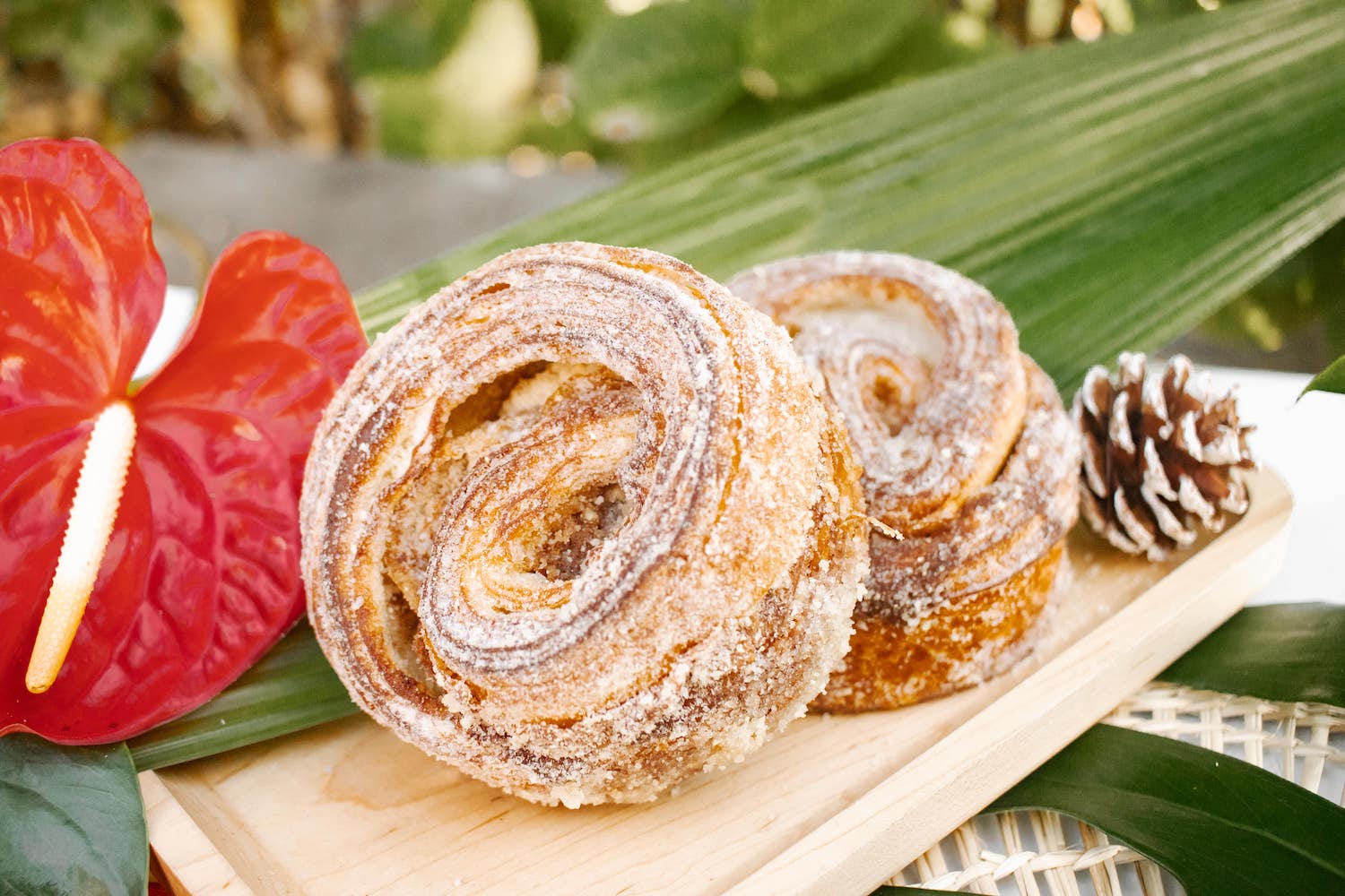 Honolulu Coffee seasonal menu item: Cinnamon Orange Morning Bun