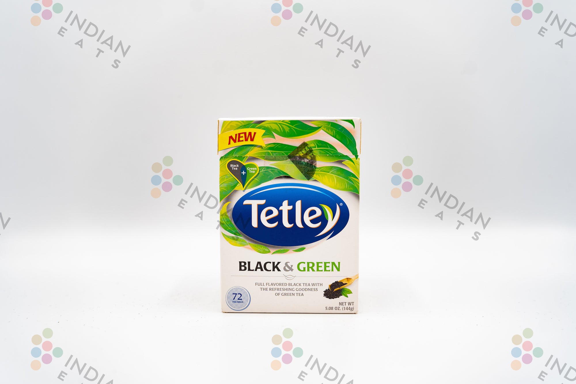 Tetley Black & Green Blend, Tea Bags, 72 ct. 