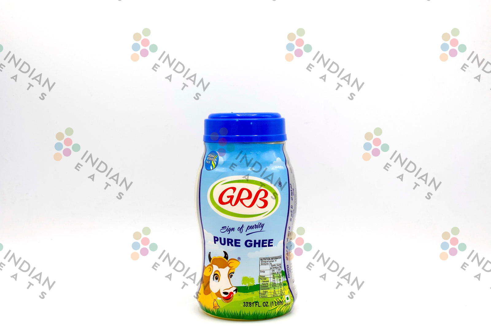 Amul Pure Ghee Clarified Butter (1L) - Indian Eats