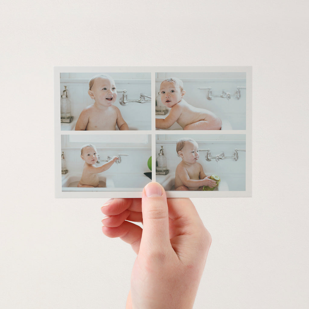 Mini Photo Prints, Set of 10, Cardstock, Mini Square Prints, Prints