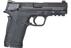 S&W SHIELD M2.0 M&P .380ACP EZ BLACKENED SS/BLK THUMB SAFETY 11663