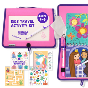Crayola Dry Erase Travel Pack Board & 4 Washable Markers