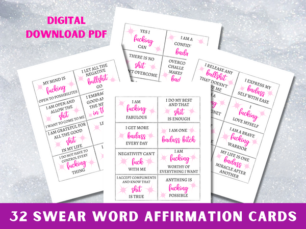 printable-swear-word-affirmation-cards-swear-word-gift-for-badass-wo