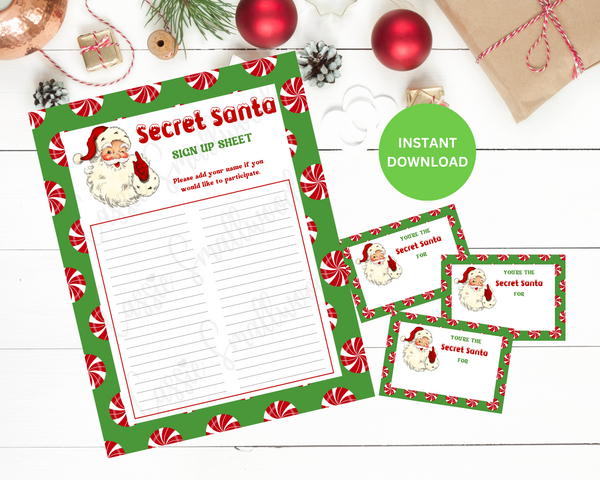 Printable Secret Santa Questionnaire for Gift Exchange work or Personal -  Etsy | Secret santa questionnaire, Christmas gift exchange, Christmas  checklist