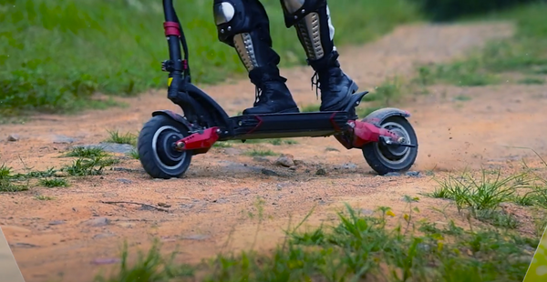 Varla Scooter on all terrain