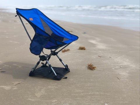 Backpacking beach chair