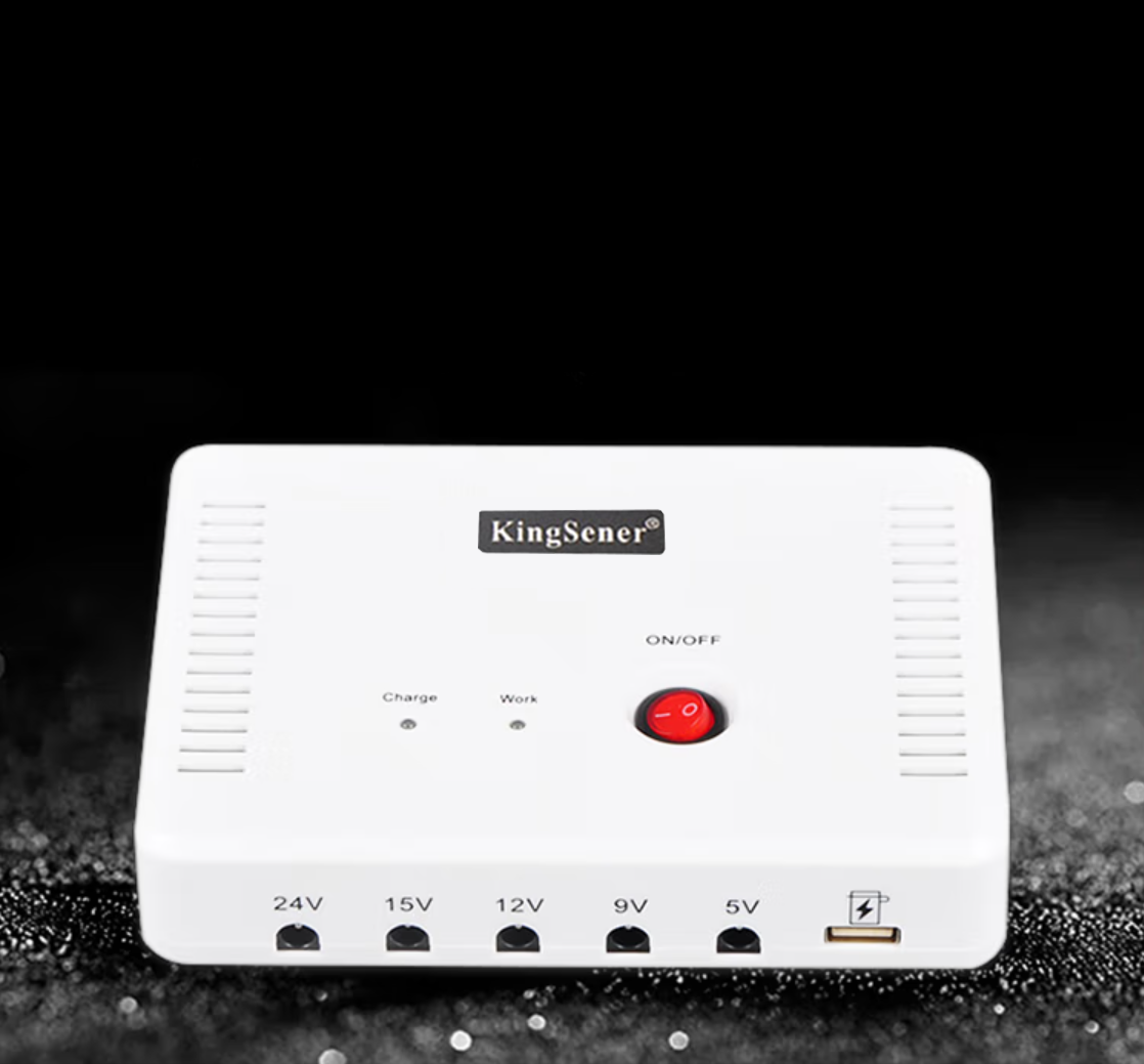 sk616-mini-portable-ups-with-5v-9v-12v-15v-24v-dc-interface-usb-port-max-24w-2a-current-output-13200mah-lithium-battery