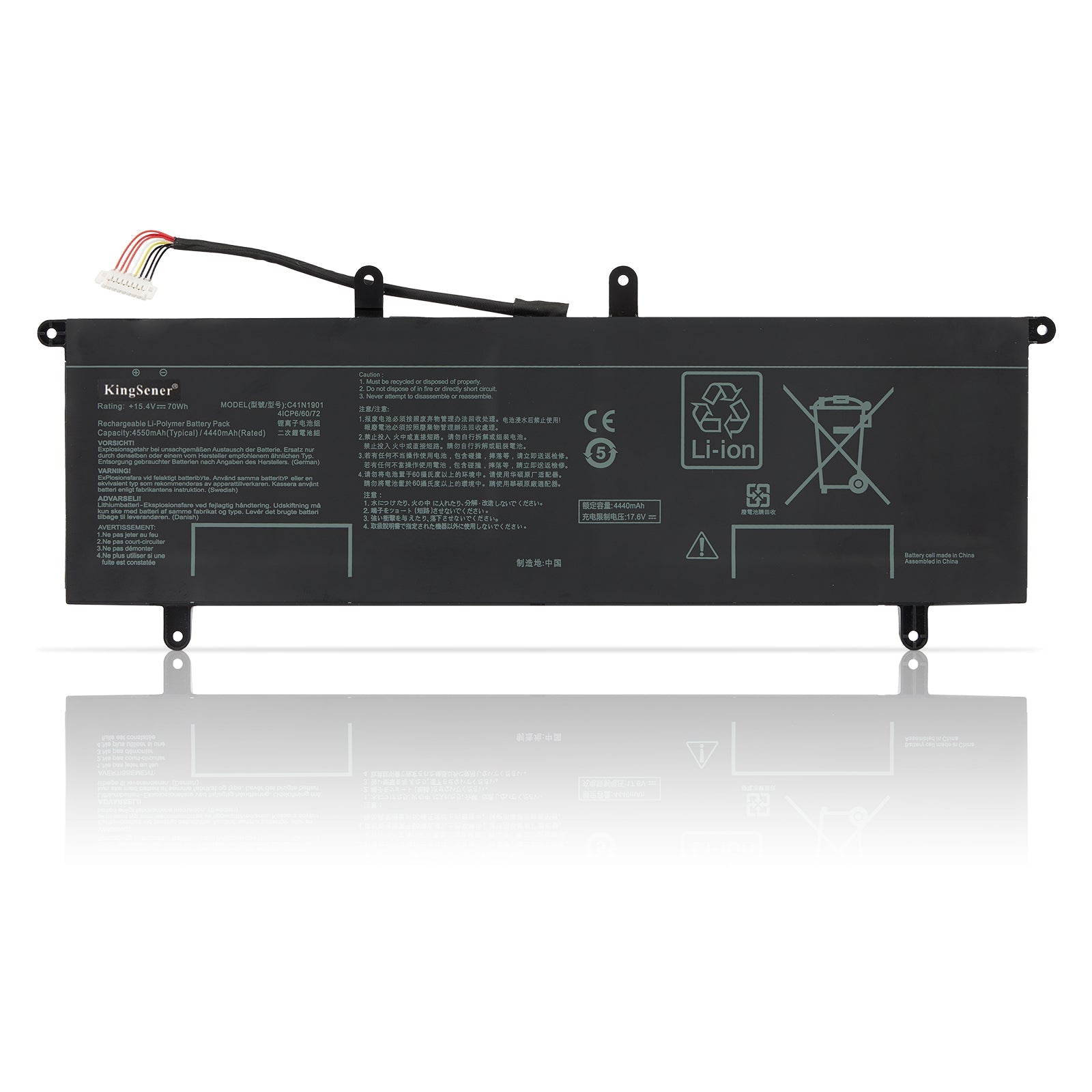 Asus C41N1901 Laptop Battery For ZenBook Duo UX481FA UX481FL -  BatteryMall.com