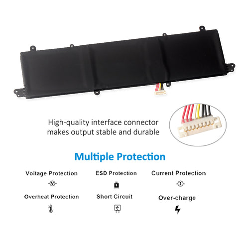 C31N1821 Kingsener Laptop Battery For ASUS ZenBook S13 UX392 UX392FA  UX392FN UX392FN-XS71 Series Notebook 0B200-03210100