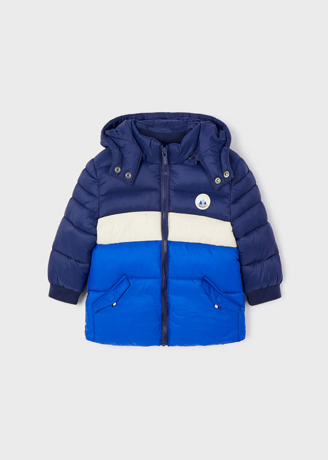 Baby Puffer Coat in Blue –