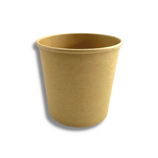 ECO Friendly Kraft Paper Food/Soup Container with Lid (Pack of 500 pcs) –  DNET-ECO COMPANY LIMITED