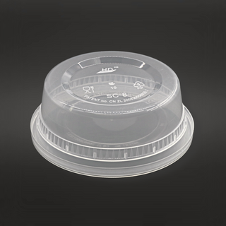 ChoiceHD 16 oz. Microwavable Translucent Plastic Deli Container and Lid  Combo Pack - 240/Case