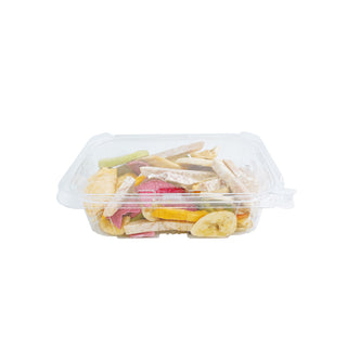 Safe-T-Fresh® 40 oz Clear Hinged Salad/Sandwich Containers - 9 1/8L x 4  7/8W x 3H