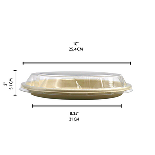 Clear Recycled PET Lid for Maki TreeSaver™ Sushi Tray