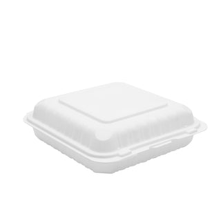 Solo® KHSB8A-2050 Flexstyle® White Food Container/Lid Combo - 8 oz