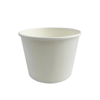 CAC CAS-B10 Super White 10 oz. Soup Bowl with Lid - 24/Case